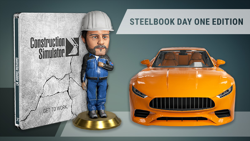 Construction-Simulator Steelbook Day One Edition