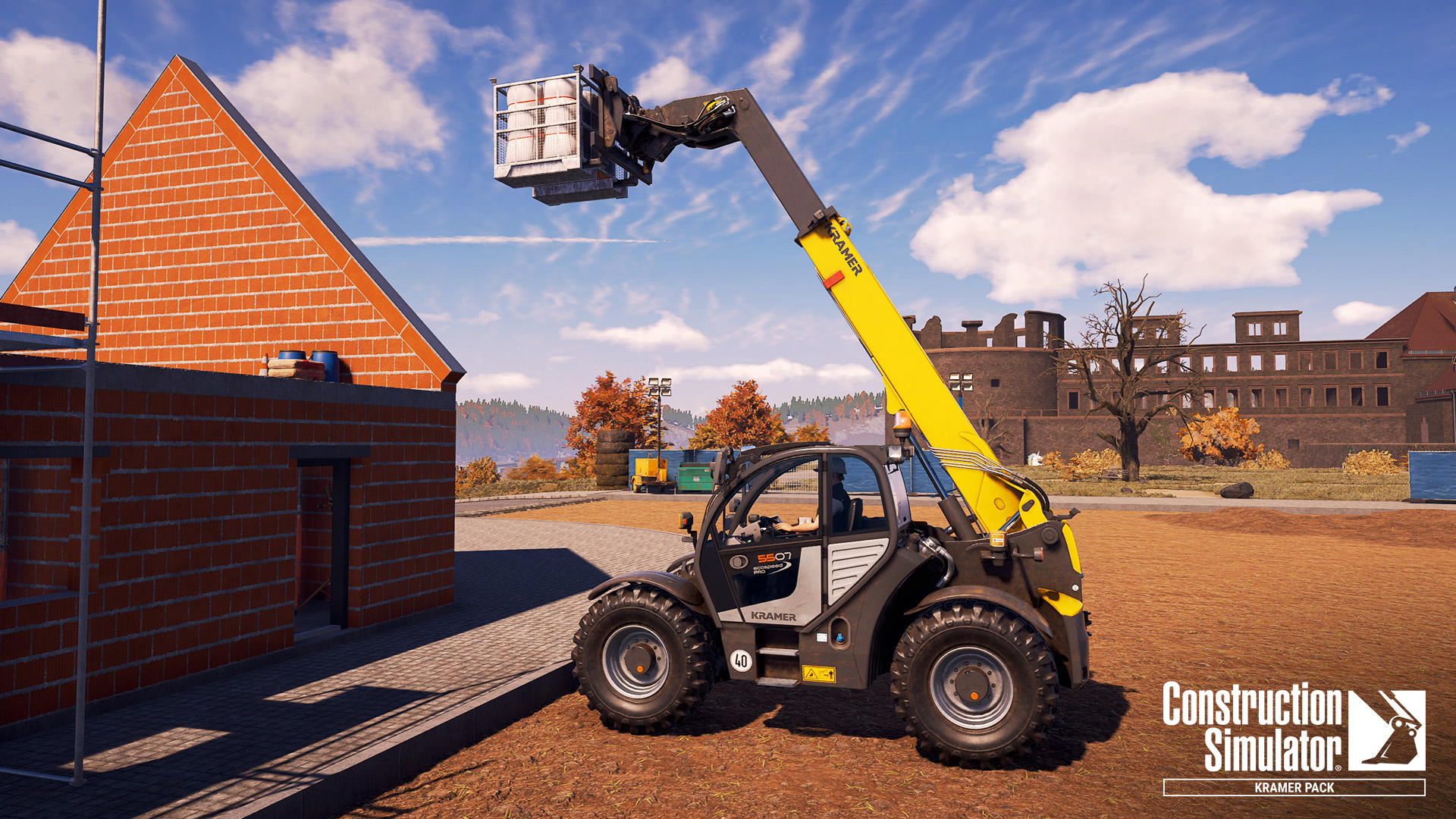 Construction Simulator - Kramer 5507 Telehandler